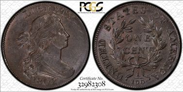 1802 1C S-237 MS63BN