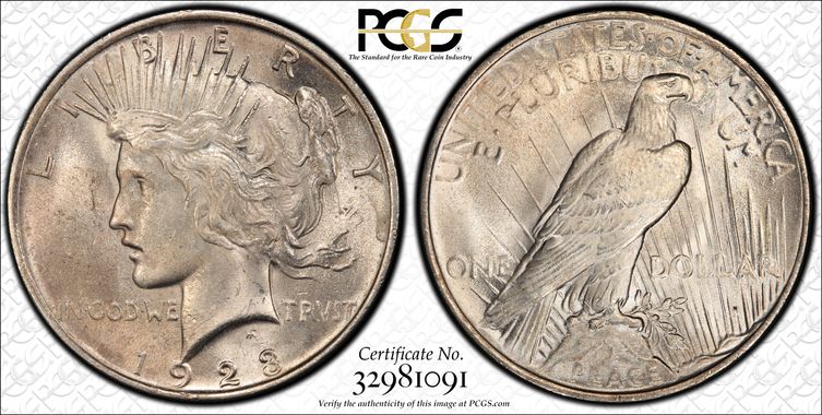 Cert 32981091 - Coin Image