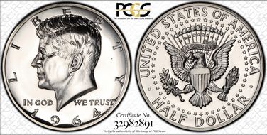 1964 50C Accented Hair PR66