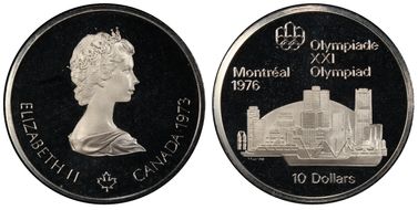 1973 $10 Skyline PR68DCAM