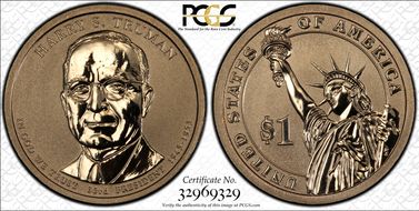 2015-P $1 Harry S. Truman Rev PR PR69