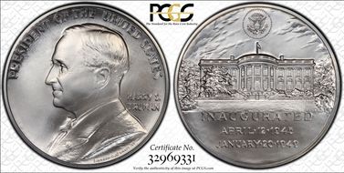 (2015) Medal Harry S. Truman MS69