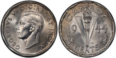 1944 5C Steel MS64