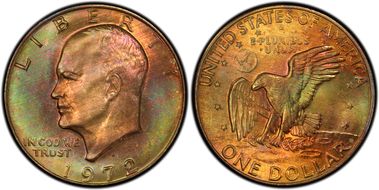 1972-D $1 MS67