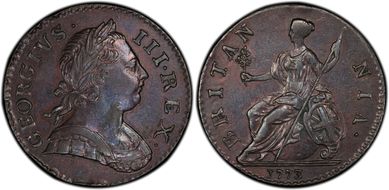 1773 1/2D S-3774 AU55BN