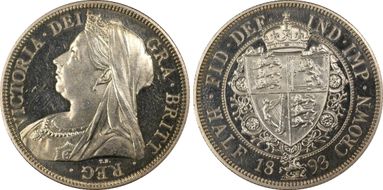 1893 1/2 Cr S-3938 PR63CAM