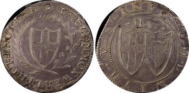 1656 1/2 Cr S-3215 Commonwealth N1