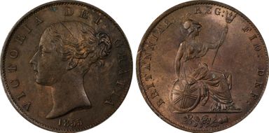 1855 1/2D S-3949 MS63BN