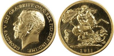 1911 £2 S-3995 PR65CAM