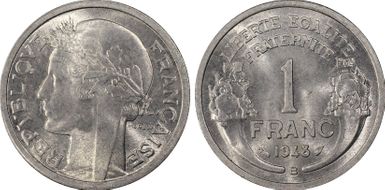 1948-B 1 Fr Gad-473b F-221 MS65