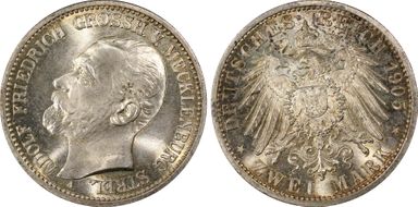 1905-A 2 Mk J-91 MS65+