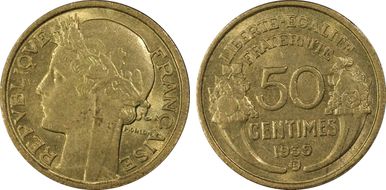 1939-B 50C Gad-423 F-192 MS63