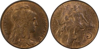 1904 5C Gad-165 F-119 MS64RB