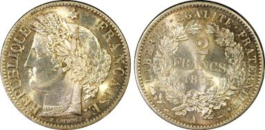 1895-A 2 Fr Gad-530a F-265 MS65