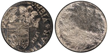 1971 $1 British Columbia MS66