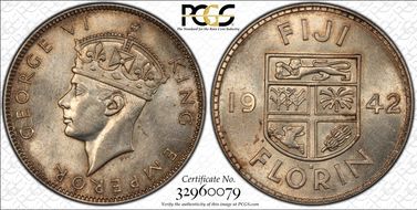 1942-S Florin AU58