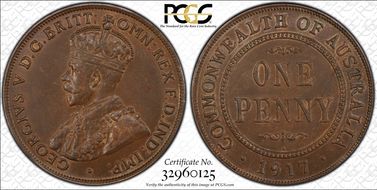 1917-I (c) 1D KM-23 AU55BN