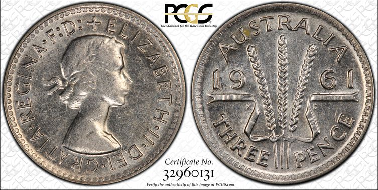 Cert 32960131 - Coin Image
