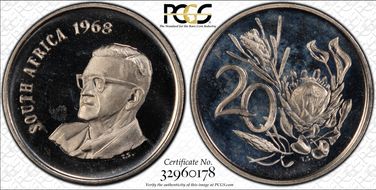 1968 20C English PR65CAM