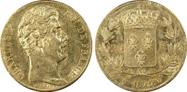 1825-W 20 Fr Gad-1029 AU58