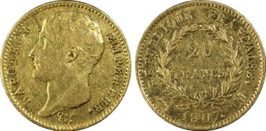 1807-M 20 Fr Gad-1023a Type transitoire XF45