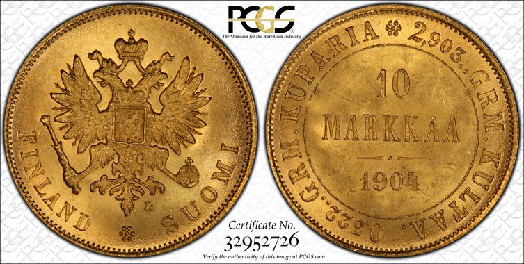 Cert 32952726 - Coin Image