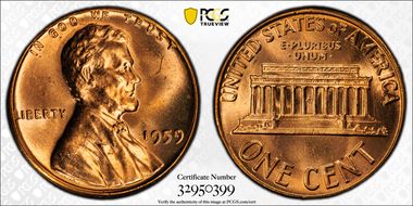 1959 1C DDO, FS-104 MS66RD