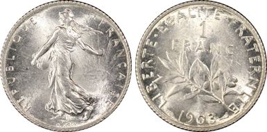 1903 1 Fr Gad-467 F-217 MS63