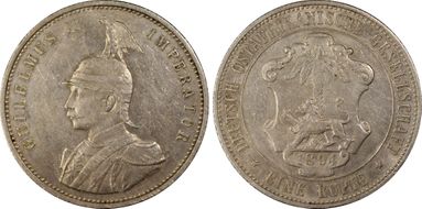 1894 Rupie J-713 AU55