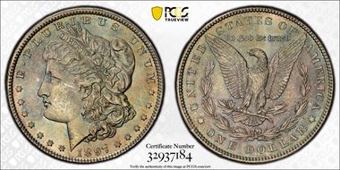 1897 $1 MS65+