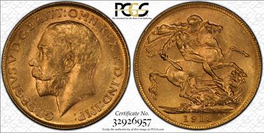 1913-P Sov S-4001 MS62