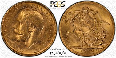 1918-P Sov S-4001 MS63