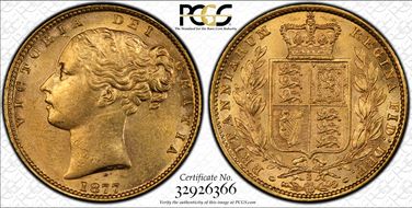 1877-S Sov S-3855 Shield MS61