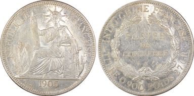 1905-A Piastre Lec-288 AU55