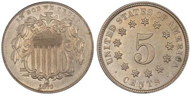 1873 5C Closed 3, DDO, FS-102 AU58