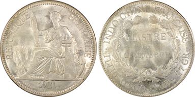 1921 Piastre Lec-296 MS62