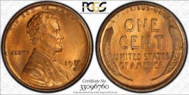 1910-S 1C MS64RB