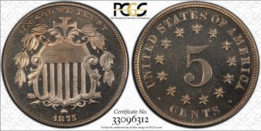 1875 5C PR66CAM