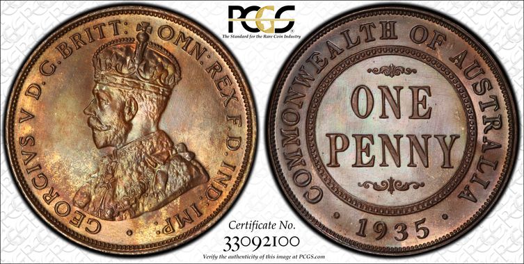 Cert 33092100 - Coin Image