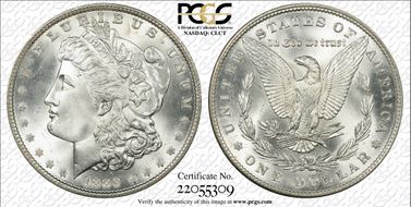 1889 $1 MS67