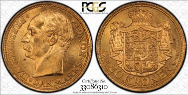 1912-VBP 20 Kr MS63+