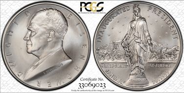 (2015) Medal Dwight D. Eisenhower MS69