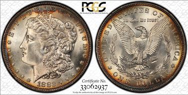 1882-O $1 MS64