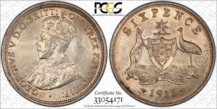 Cert 33054171 - Coin Image