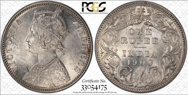 1900-B Rupee SW-6.155 MS61