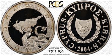 2004 £1 European Union CuNi MS66