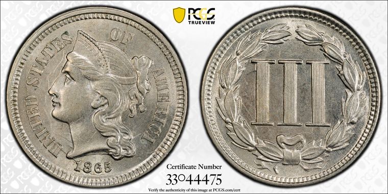 Cert 33044475 - Coin Image