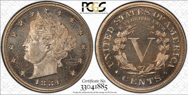 1884 5C PR64