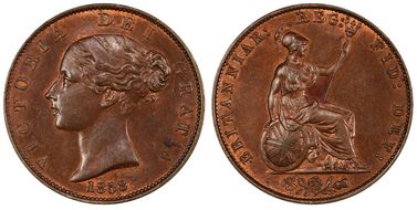 1858/7 1/2D S-3949 MS63BN