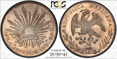 1889-Ca MM 8 R Ca72 MS64+